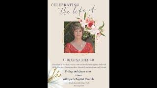 Funeral Stream of Iris Edna Reiger