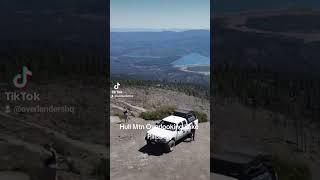 the Overlook at Hull Mtn above Lake Pillsbury. #overland #chevy #offroad #camping
