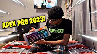 SteelSeries Apex Pro TKL 2023 UNBOXING + Fortnite Gameplay!