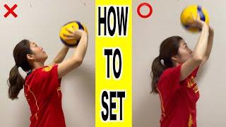 How to SET/Let's solve the trouble of SET【volleyball】