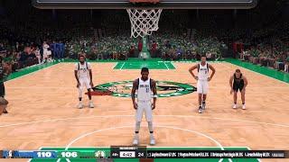 NBA 2K24 Finals Mode | CELTICS vs MAVERICKS FULL GAME 5 | Ultra PS5 Simulation