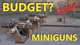 Crossout Lets Build! Budget MINIGUNS