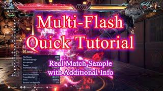 Multi-Flash Tutorial Yoshimitsu in Tekken 8