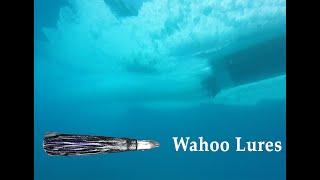 Underwater View of High Speed Trolling Wahoo Lures