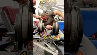 144 kg  World Record  static hold for armwrestling Kamil Jabłoński