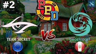 Secret vs Beastcoast #2 (BO3) BetBoom Dacha