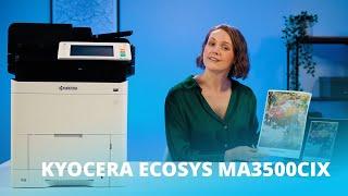 Kyocera ECOSYS MA3500cix A4 Colour Multifunction Laser Printer