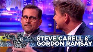 Steve Carell Explains Fine Dining Standards To Gordon Ramsay | Uncut | The Jonathan Ross Show