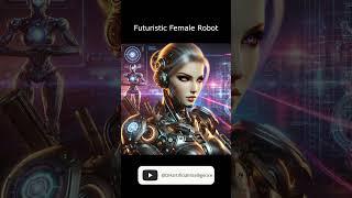 Futuristic Female Robot – Groundbreaking AI Art #artificialintelligence #aiart