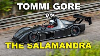 TOMMI GORE VS THE SALAMANDRA - PROTO TYPE RADICAL BUILT FOR DOVER RACEWAY