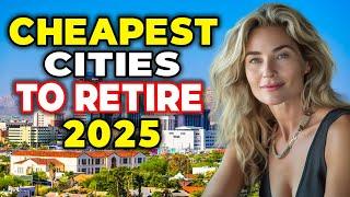 10 MOST SAFEST & CHEAPEST Cities to RETIRE in the US 2025 | Best Places to Live