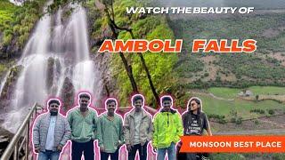 Best Place To Visit In Monsoon Amboli Falls ️ | #amboliwaterfall #falls #karnataka #belagavi #fyp