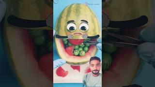 Watermelon have baby #animation #cartoon #story #satisfying #funny #shorts