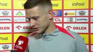 Sebastian Szymański wywiad po meczu Polska - Litwa