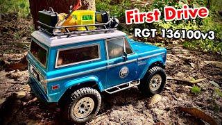 First Drive | RGT 136100 V3 Ford Bronco Classic #rccar