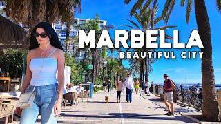 Marbella Spain Beautiful City December 2024 Update Costa del Sol Walk | Málaga [4K]