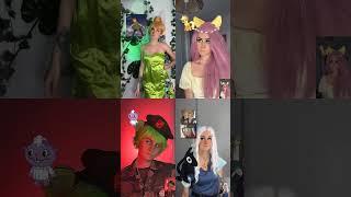 Fantasy Character Transformations | Realistic Cosplay Aesthetic #cosplay  #duet  #shorts #makeup