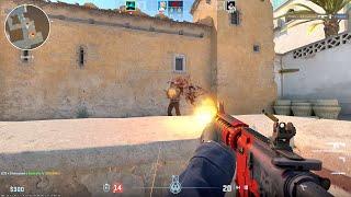 CSGO 2 * CSGO Gameplay *  Dust 2 * Competitive