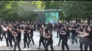 Music&Meetings Asie. Mandarin Oriental Paris Tai Chi  TaikoKodo Performance