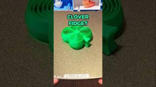 3D Printed 4 Leaf Clover Fidget Toy #3dprinting #3dprinted #asmr #clover #fidget #toy
