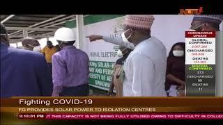 The Rural Electrification Agency Powers 4 #COVID19 Health Centres With Solar Hybrid Mini Grids