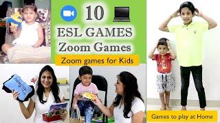 10 ESL Games | Online games for kids | Zoom games for kids | Easy ESL games | games for kindergarten