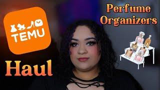 Affordable Perfume Organizers / Home Decor TEMU HAUL