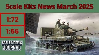 Scale Models News / Armour and Vehicles 1:72, 1:76, 1:56 - February-March 2025