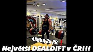 NEJVĚTŠÍ DEADLIFT V ČR 435kg