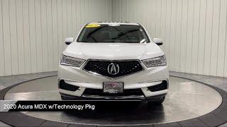 2020 Acura MDX w/Technology Pkg Moline  Rock Island  Silvis  Davenport  Bettendorf  E Moline