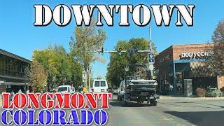 Longmont - Colorado - 4K Downtown Drive