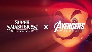 Super Smash Bros Ultimate x Avengers Endgame credits (Parody)