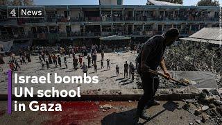 Israel Hamas: IDF strikes UN school in Gaza killing 40