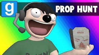 Gmod Prop Hunt Funny Moments - The Prop Sniffing Dog (Garry's Mod)