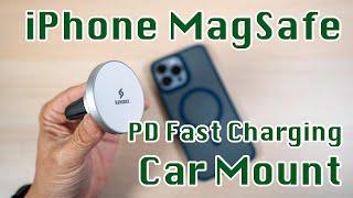 Sindox iPhone MagSafe Car Mount Review | Wireless PD Fast Charging