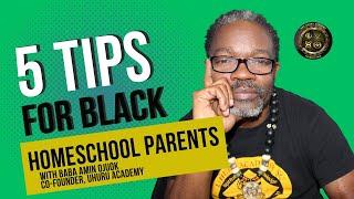 5 Tips for Black Homeschool Parents