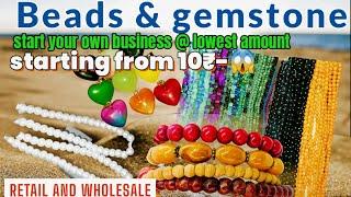 Beads market mumbai | Pearl beads | plastic beads | Bhuleshwar wholesale market | bracelet | pendant