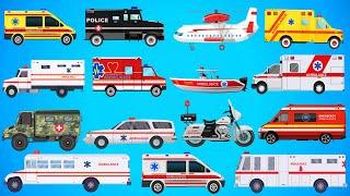 Types of Ambulance|Medical Vehicles|Ambulance Sound|Emergency vehicles #ambulance #vehicles