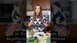 14 STRONG BONE FOODS @cookingforpeanuts help fight osteoporosis with these plant-based foods