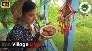 Pumpkin KaKa | Traditional sweets and desserts of Gilan | IRAN VILLAGE LIFE