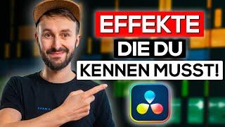 TOP 5 KOSTENLOSE Effekte die ich immer verwende in DaVinci Resolve!