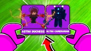 ASTRO DUCHESS VS ULTRA CAMERA MAN! | Roblox Skibidi Tower Defence