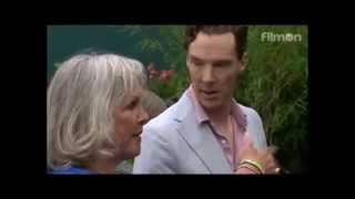 Benedict Cumberbatch & Wanda Ventham at Chelsea Flower Show 2014