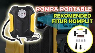 Pompa Ban Mobil Truk Motor Elektrik Cek Tekanan Angin Digital