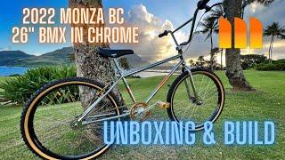 2022 Monza BC BMX 26" in Chrome Unboxing and Build