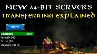 LOTRO: New 64-Bit Servers | Transferring Explained