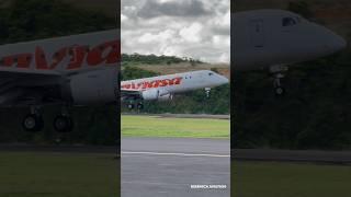 RARE || Conviasa Embraer E190AR departure - Dominica  Douglas Charles Airport