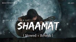 Shaamat Male Version - Lofi (Slowed + Reverb) | Ankit Tiwari | SR Lofi