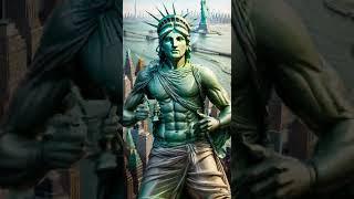 Mind-Blowing AI Technology: Statue of Liberty Man Comes to Life with Incredible Dance Moves!