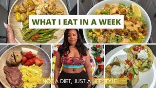 WHAT I EAT IN A WEEK| ITS A LIFESTYLE! 3OLBS WEIGHT GAIN, 1600-1650 CALORIES MEAL PREP & MEAL IDEAS